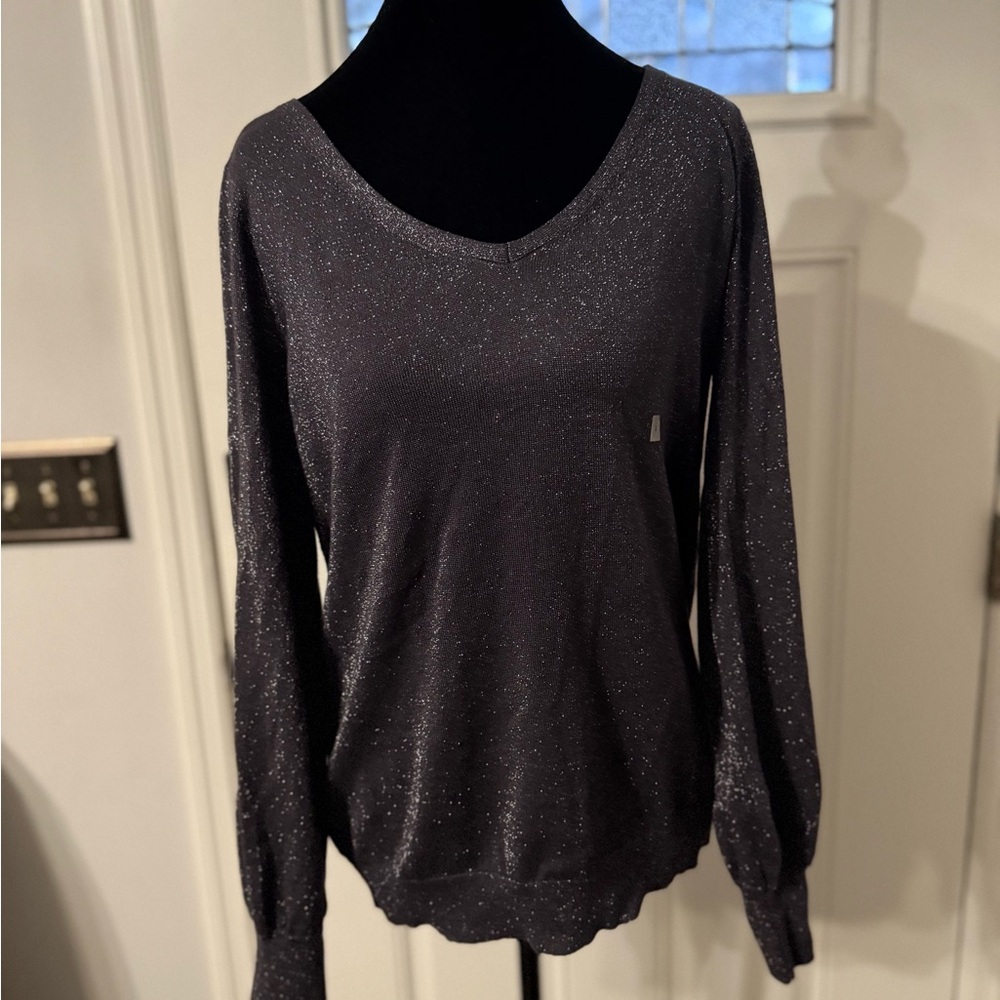 Ann Taylor shimmering V-Neck Sweater